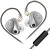 CCA KZ Castor Auricolari In-Ear Monitor, Auricolari In-Ear HiFi con Bassi Migliorati, Dual-Dynamic Driver, Auricolari da Gaming, Cavo 2PIN-C Rimovibile