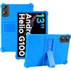 Generisch Custodia protettiva per DOOGEE Tab E3 Pro 13 pollici Custodia in silicone antiurto sottile e resistente, impermeabile, antigraffio, blu