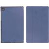 REY Custodia Smart Cover pieghevole per LENOVO TAB M10 HD 10.1 X306, Flip Smart Cover, Custodia protettiva, Blu scuro