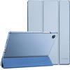 ProCase Custodia per Galaxy Tab A8 10.5 Pollici 2021[SM-X200/X205], Smart Cover Ultra Sottile Leggero Copertura Intelligente, Cover Traslucida Smerigliata -Cielo Blu