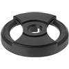 JDIEOQA Record Adapter 7 Pollici Old Vinyl Record 45 Velocità foro Conversione Base Turntable Phonograph Adapter Insert