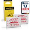 PATONA 2X Batteria per Nikon EN-EL5 ENEL5 1000mAh 3.7V | Batteria di ricambio per CoolPix 3700 4200 5200 5900 6000 7900 P3 P4 P80 P90 P100 P500 P510 P520 P530 P5000 P6000 S10