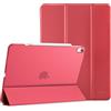 ProCase Cover iPad Air 13 Pollici M4 2026/M3 2025/M2 2024 | Custodia con Auto Svegliati/Sonno - Rosso