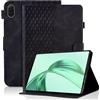 Vkooer Custodia per Honor Pad X8a 11 pollici Tablet 2024, custodia protettiva in pelle premium, custodia a folio con funzione auto sleep/wake, portapenne, porta carte per Xiaomi Honor Pad X8a, Nero