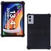 AKNICI Custodia Silicone per DOOGEE Tab G6 Max/TABWEE T60 Pro/TECLAST T65PLUS/ TECLAST T65/ OSCAL PAD 200 Tablet 13.4 Pollici, Protettiva Cover con Supporto Integrato, Nero