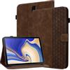 Rosbtib Custodia per Samsung Galaxy Tab S4 10.5 Pollici 2018 SM-T830/T835 Cover in pelle PU con Supporto regolabile multiangolare e Chiusura magnetica a scatto - Marrone