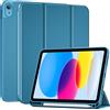 ProCase per iPad 11a Gen 11 2025/10a Gen 10,9 2022 Custodia, Teal | Retroguscio morbido ma protettivo in TPU con portapenne, Touch ID e funzione Smart Auto Wake/Sleep per iPad A16 11ª