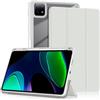 Yiernuo Custodia per Xiaomi Mi Pad 6/Mi Pad 6 Pro 11 Pollici Tablet,Traslucido Cover con Funzione Supporto e Auto Sveglia/Sonno,Grigio