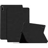Generico DayQiQiPu Custodia per Huawei MatePad PRO (10,8 Pollici, Modello: MRX-W09/W19/W29/W39) in Pelle PU retrò Ultra Sottile Caso con Supporto per Tablet Flip con Auto Sveglia/Sonno, Nero Grafite