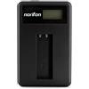 Norifon NB-9L LCD USB Caricatore per Canon PowerShot ELPH 510 HS, 520 HS | Compatibile con Canon PowerShot ELPH 530 HS, N, N2, SD4500 IS, IXUS 1000 HS, 1100 HS, 500 HS, 510 HS, IXY 1, 3, 50S