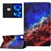 CASAFUNY Custodia per iPad Air 11 Pollici M3/M2 (2025/2024), iPad Air 5/4 (2022/2020, 5a/4a) Custodia Protettiva Magnetica Cover con TPU Copertura, cielo stellato