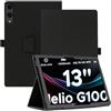 AKNICI Custodia Cover per DOOGEE Tab E3 Pro Tablet 13 Pollici, Pelle PU Cover Custodia Protettiva con Cinghia di Sicurezza e Magnete e Funzione di Supporto per DOOGEE Tab E3 Pro/DOOGEE TAB E3 PRO