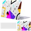 FFBOFFC Custodia per MacBook Pro 13 pollici A1502 & A1425, colore Geometric | 2015-2012, Case Rigido Leggero e Sottile con Copertina per Tastiera, Resistente ai Graffi, Pacchetto di Accessori 2-in-1
