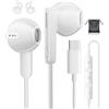 TUBhanggai Cuffie USB C per Samsung Galaxy S25 S24 Ultra A56 A55 iPhone 15 Auricolari con Filo USBC HiFi Cuffie Type C Auricolari USB C per iPhone 16 17 Samsung A16 S22 S23 S24 FE Google Pixel 10 9 Pro iPad 10