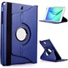 QiuKui-100-002 QiuKui Tab Custodie Per Samsung Galaxy Tab S2 8.0 pollici, Tablet Case 360 Staffa girevole Piega Stand Pieno Copertura in pelle Flip per Samsung Galaxy Tab S2 8.0 pollici T710 T713 T715 T719 SM-T710