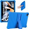 Junfire cover Silicone per Whitedeer C10/Yicty Tablet 10 Pollici, Custodia Antiurto Robusta con Supporto regolabile - Blu