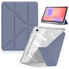 HinZann Custodia per Samsung Galaxy Tab S10 Lite/S10 FE/S9 FE 10,9/ S9 11 | (Viola) Cover con Portapenne, Retro in TPU Trasparente + Pelle PU, Auto Svegliati/Sonno, Ultra Sottile Leggero