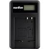 Norifon CGA-S005 LCD USB Caricatore per Panasonic Lumix DMC-FS1 | Compatibile con Panasonic Lumix DMC-FS2, DMC-FX01, DMC-FX07, DMC-FX10, DMC-FX12, DMC-FX150, DMC-FX180, DMC-FX3