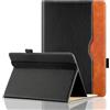 S YTALAND Ytaland Custodia universale per TECLAST T60Plus/T60 12 Pollici, compatibile con OUKITEL OT5S, per DOOGEE T20 Ultra/T40PRO/T30 MAX Tablet 12, Cover in Pelle PU per Tablet 12-12.5 (Nero)