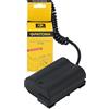 PATONA Adattatore batteria D-TAP (dummy) per Nikon EN-EL15/EL15b/EL15c | Adattatore DC per D7000 D7100 D7200 D7500 D800 D810 D850 Z5 Z6 Z7 Z8 - tramite V-Mount/Gold-Mount
