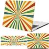 FFBOFFC Custodia per MacBook Pro 13 A1278 versione con CD-ROM,Esplosione arcobaleno | 2012-2008, Custodia rigida in plastica resistente alle crepe con grafica premium e pellicola protettiva per tastiera