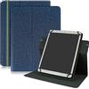 Yiernuo Universale Custodia per 10.1 Pollici Tablet,Cover Rotazione 360° con Funzione Stand Compatibile Tablet da 9.7 10 10.1 10.2 10.3 10.4 10.5 10.6 10.9 11 Pollici Tablet,Blu scuro