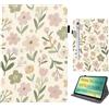 Bemoloon PU Tablet Cover per Samsung Galaxy Tab S10 Lite/S10 FE/S9 FE 10.9 SM-X510/X520 - Colori Vibranti & Design alla Moda, Anti-Graffio, Sblocco/Standby Automatico, Erba Gialla