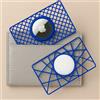Generic Supporto per portafoglio Airtag, ultra sottile, spessore 0,3 cm, per borse, zaini, pochette e borsette, colore: blu