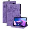 Succtopy Custodia Lenovo Tab M10 3rd Gen 10.1 Pollici 2022,Cover in Pelle PU Flip Portafoglio con Porta Penna,Custodia Protettiva con Slot Card Lenovo Tab M10 3rd Gen 10.1 TB-328FU/TB-328XU,Viola