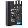 Blumax Batteria compatibile con Nikon con batterie EN-EL9e/EN-EL9a, da 1100 mAh, adatta per Nikon D3000, D5000, D40, D40x, D60