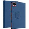 INSOLKIDON Compatibile Per TECLAST T65 Plus 13.4-INCH Tablet Custodia protettiva in pelle Cover con Funzione di Supporto, Auto Svegliati/Sonno,Cover Protezione in PU Pelle (Blu)