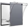 GIOPUEY Cover per iFLYTEK AINOTE Air 2 8.2, Custodia Con slot per penna, Scocca posteriore in TPU morbido, Copertura sottile, Protezione Airbag - trasparente
