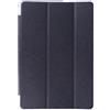 REY Custodia Smart Cover pieghevole per HUAWEI MEDIAPAD T3 10 9.6, Flip Smart Cover, Custodia protettiva, Nero