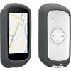 kwmobile Custodia Compatibile con Garmin Edge Explore 2 - Cover Navigatore Bici - Bumper Antiurto per Navigatore GPS - Silicone stone dust