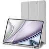 Palkitsee Custodia Cover Compatibile con Samsung Galaxy Tab S6 Lite 10.4 Pollici 2024/2022/2020 SM-P620N/P625N/P610/P613/P615/P619 con Portapenne-Ultra Sottile Cover con Auto Svegliati/Sonno (Grigio)