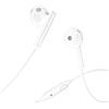 NEWTOP CF24 Super Bassi HiFi Cuffie Auricolari Jack 3,5mm Musica Audio Stereo Universali Microfono Tasto Risposta Compatibili per Cellulare Smartphone (Bianche)