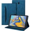 Auslbin Custodia per Samsung Galaxy Tab A 10.5 Pollici (SM-T590/SM-T595) 2018 Pelle PU Cover Tablet Case con Supporto Funzione (Blu)