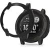 SeNool Custodia Compatibile con Garmin Instinct 2, PC Cover Rigida [Durezza 9H] [Anti-Graffi] [Impermeabile] [Ultra Sottile] [Facile da Installare] Case per Garmin Instinct 2 - Nero