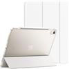JETech Custodia per iPad Air 11 M4/M3/M2 & Air 5/4, Bianco | Cover per iPad Air 11 (2026-2024) & 10,9 (2022/2020), Retro Traslucido Sottile, Supporto Tri-Pieghevole, Antiurto