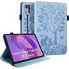 LSPCASA Custodia per Lenovo Idea Tab Pro 12.7 Pollici 2025 PU Leather Cover Con Slot Per Carte Folio Stand Protettiva Case Tablet Cover per Lenovo Idea Tab Pro-Blu