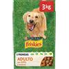 Friskies Purina Cibo per Cane Adulto con Uccelli e Verdure, 4 Sacchetti da 3 kg