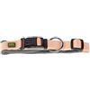 HUNTER Neopen Vario Plus, collare per cani, colore: pesca/grigio, nylon resistente, morbida imbottitura in neoprene, regolabile in modo continuo, con scarico della trazione, facile da pulire