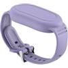 AIYAAIYA Cinturino per Galaxy SmartTag 2: AIYAAIYA Custodia Protettiva per Braccialetto con Supporto per Braccialetto Impermeabile Nascosto Compatibile con Samsung Smart Tag 2 per Bambini Anziani (Porpora)