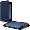 kwmobile Custodia compatibile con Sony Xperia Tablet Z3 Compact - Smart Cover per Tablet Copertina ultra sottile Tab in pelle PU