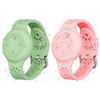 Sichy 2 Pack Bambini Impermeabile per Bracciale Airtag, Silicone morbido regolabile a copertura totale, portalampada leggero GPS compatibile con Apple Airtag Band per bambini