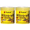 Tropical Tadeusz Ogrodnik MIKRO-VIT BASIC gr.32/ml.50 (Confezione da 2)