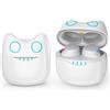 Togetface Cuffie Wireless Bluetooth, Bianco Auricolari con IPX5 Impermeabile, Driver da 10mm 4 Microfoni Ultrachiari Controllo Touch 32 Ore di Riproduzione Vero Suono Stereo Cuffie per Lavoro, Sportivi, Giochi