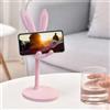 Generic Simpatico supporto per telefono a forma di coniglietto per scrivania, tavolo, ufficio, camera da letto, uso a mani libere, supporto per la visualizzazione mobile