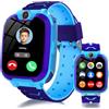 pmstuy Smartwatch Bambini Telefono con Chiamata SOS Fotocamera MP3 Musicale | Orologio Smartwatch Bambini Bambino con 16 Giochi, Impermeabile IP68, Sveglia, Video, MP3-Regalo per Natale Compleanno