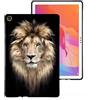 Generico DayQiQiPu Cover per Huawei MediaPad T5 2018 10,1 Pollici AGS2-W09/W19/L09/L03 Custodia Anti-Caduta Ultrasottile in TPU Morbido Che assorbe Gli Urti(Leone Fauna Selvatica)